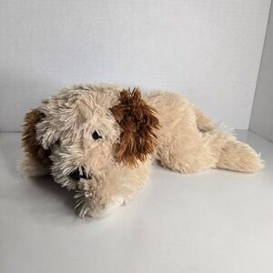 Animal Alley Puppy Dog Tan Brown Laying Plush Toy R Us Spaniel Stuffed Toy
